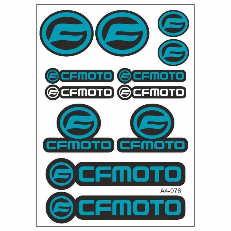 A4 Sticker 076 Tek Paket Çoklu