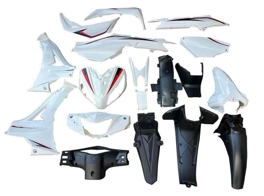 Kuba Cub Ege Kaporta Seti Beyaz 19 Parça