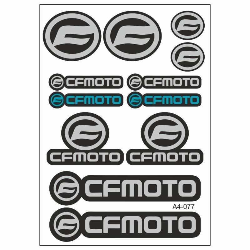 A4 Sticker 077 Tek Paket Çoklu