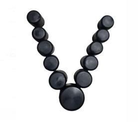 Vida/Somun Kapağı/Tapası Siyah (80 Parça) Aym