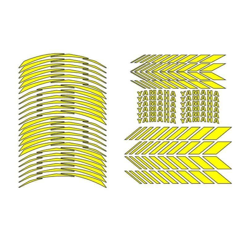 Yamaha Florasan Sarı Uyumlu Racing Şerit