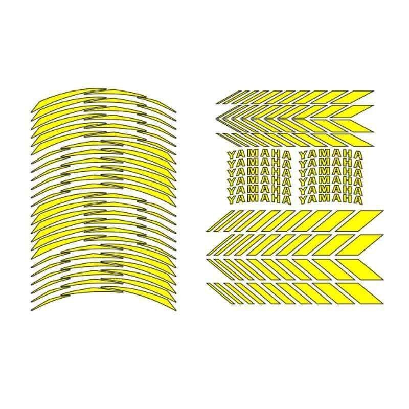 Yamaha Florasan Sarı Uyumlu Racing Şerit