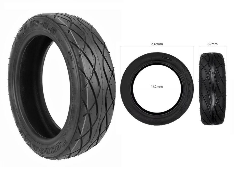 Dış Lastik E-Scooter (10) 10X2.70-6.5 (255X70, 70/65-6.5) Dubleks Chaoyang H-789