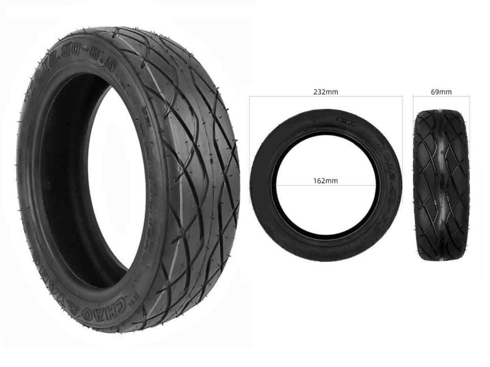 Dış Lastik E-Scooter (10) 10X2.70-6.5 (255X70, 70/65-6.5) Dubleks Chaoyang H-789