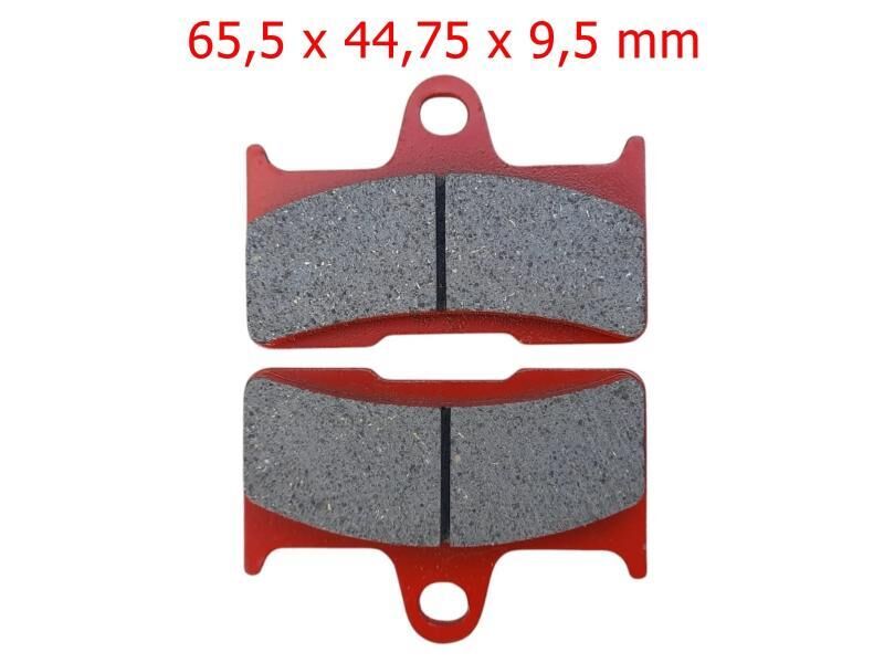 Atv Cf Arka Fren Disk Balatası Fa344 A Kalite C Force 500-625-800 Yamaha Yfm 660