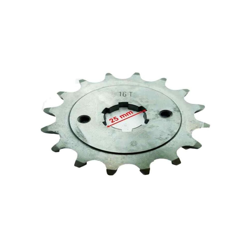 Atv Ön Dişli 520-16T İç 25X2 Delikli 2 Setli Öm