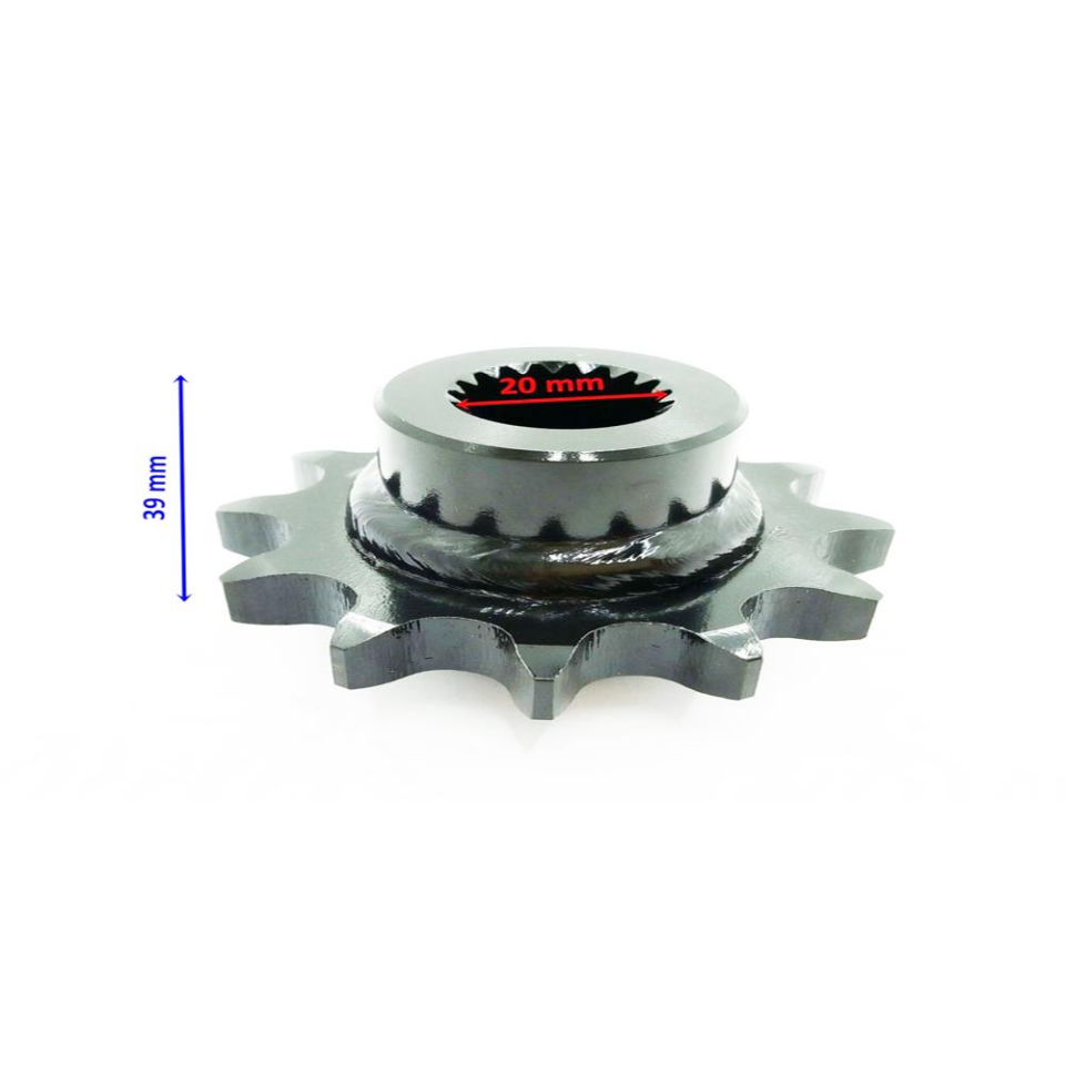 Atv Ön Dişli 530-12T İç 20Xuzunluk 39Xm Öm