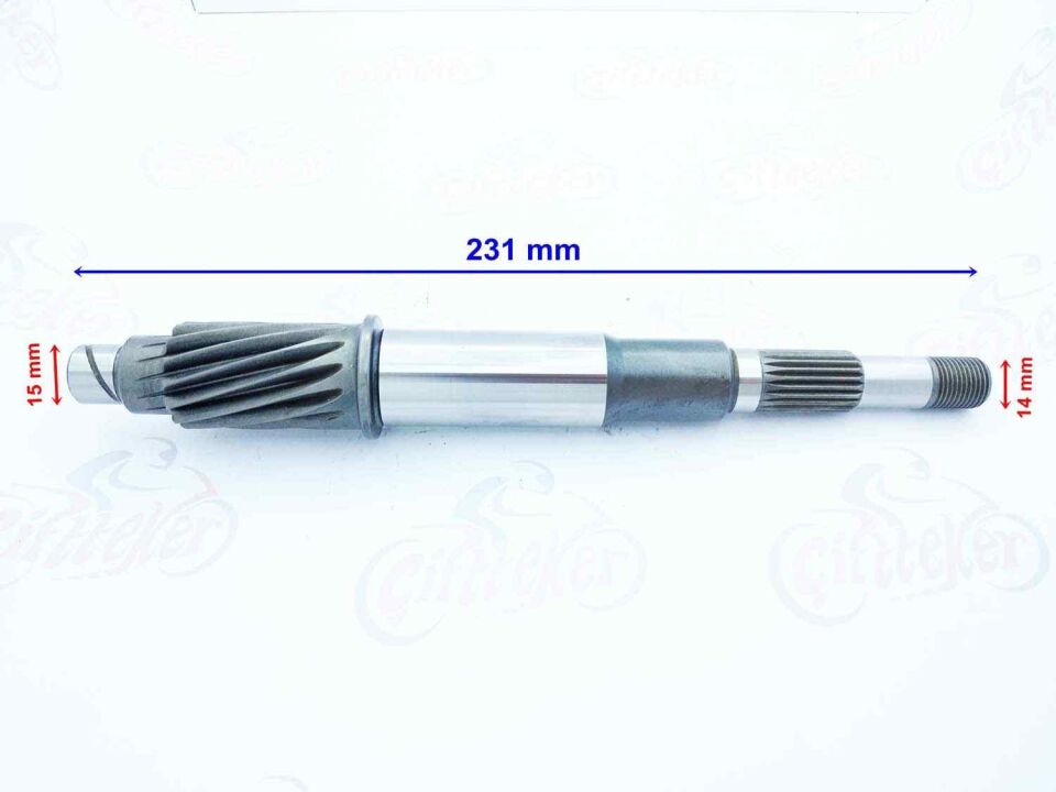 Sym Joymax 250 Tahrik Mili 14T Öm