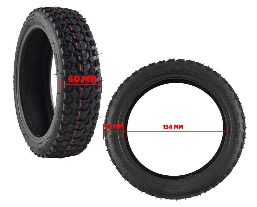 Dış Lastik E-Scooter (8,5) 50/75-6.1 Dubleks Xuancheng