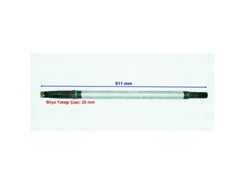 Aks Mili E-Bisiklet 18 Freze 51Cm
