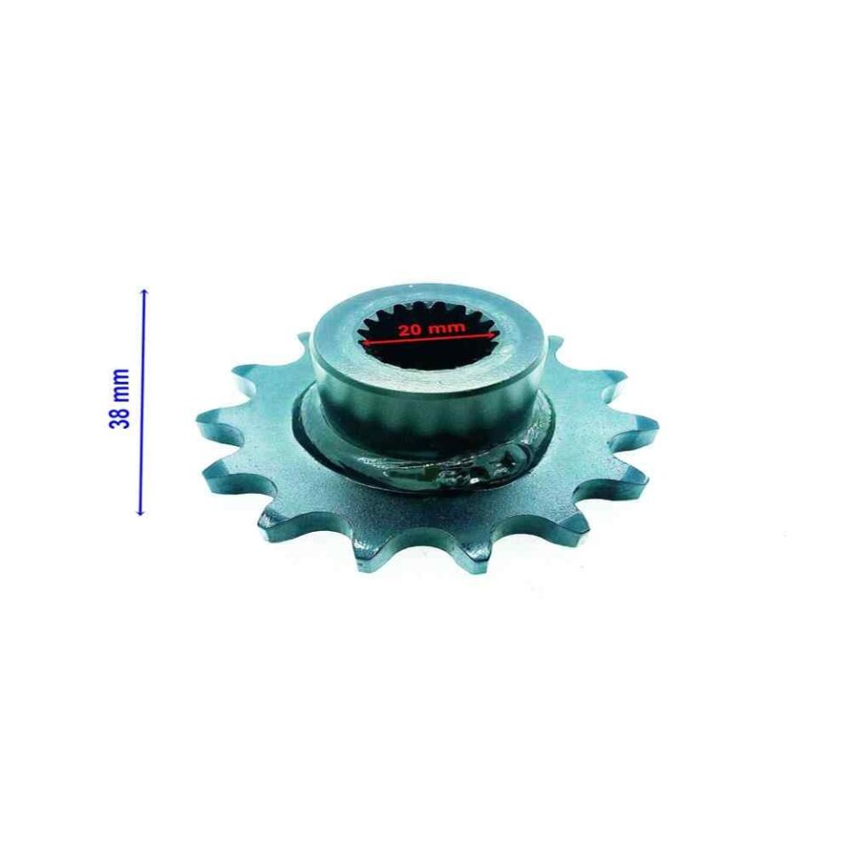 Atv Ön Dişli 530-14T İç 20Xuzunluk 38,5Xtm Öm