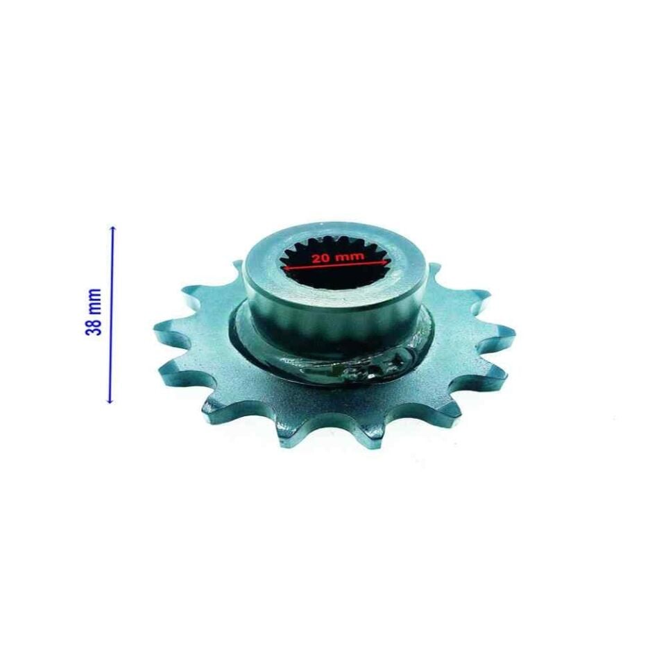 Atv Ön Dişli 530-14T İç 20Xuzunluk 38,5Xtm Öm