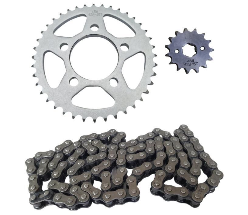 Mondıal Drift L Ön-Arka Dişli Zincir Seti 40-15T 428H-128L İth