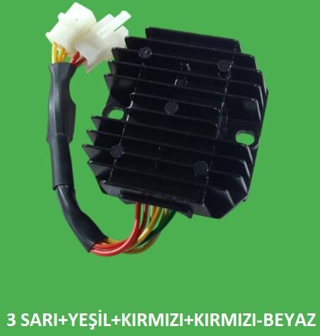 Mondial Konjektör Diotlu 3+3 Sfc Ym/Cg Yiben (3 Sarı+Kırmızı+Yeşil+Kırmızı Beyaz)