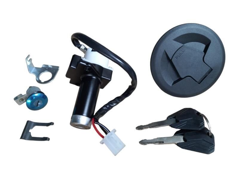 Mondıal Kontak Ve Kilit Seti Mh125 L Drift Kd125 F Kıden İth