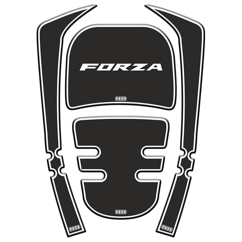 Honda Forza 2018 - 2020 Uyumlu Tank Pad 006