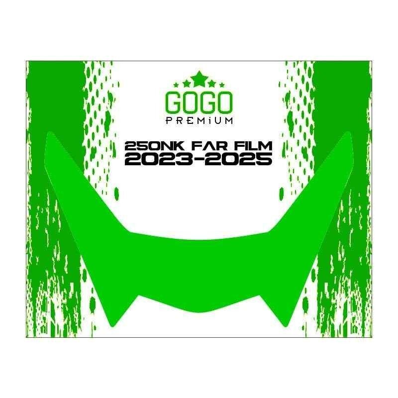 Cf Moto 250Nk 2023 - 2025 Uyumlu Far Üstü Film Yeşil