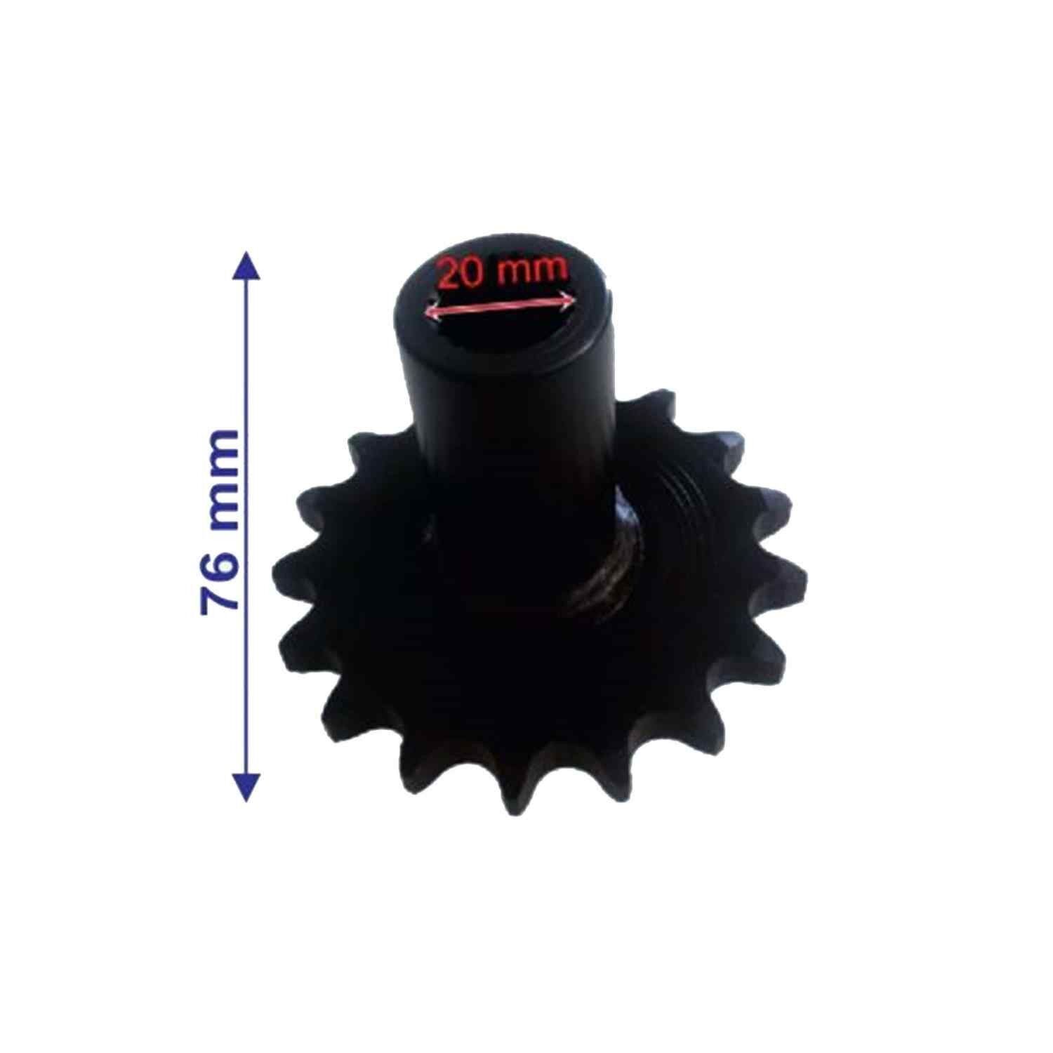 Atv Kanuni Ön Dişli 530-17T İç 20Xuzunluk 75,5Xtm Öm