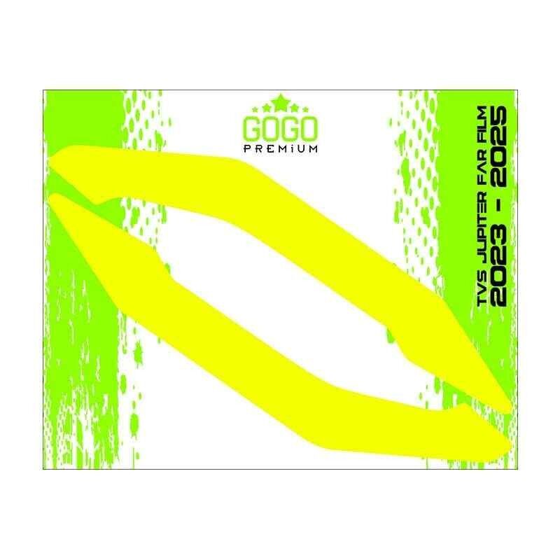 Tvs Jupiter 2023 - 2025 Uyumlu Far Üstü Film Sarı