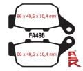 Mondial Rx3İ Evo Arka Fren Disk Balatası Fa496 Ask (2016-....)