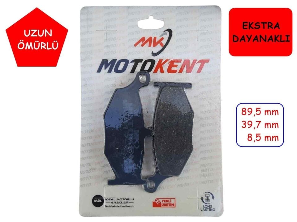 Suzukı Arka Fren Disk Balatası Fa419 Mtk Suzuki Gsr 600-Gsxr 1000(2007-2008)-Gsx 1300 Hayabusa(2008-