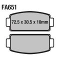 Cf Moto Atv Arka Fren Disk Balatası 500-Us Cf800 Fa651 Orj *