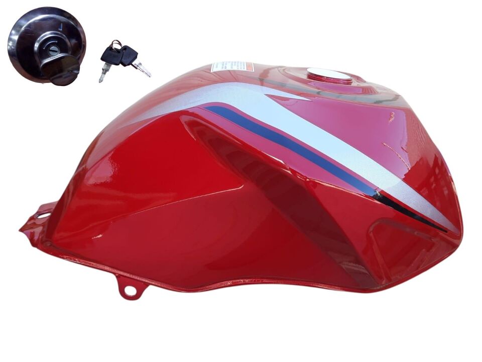 Motoran Cbs 150 Balancer Benzin Deposu Kırmızı (Muadil) Ve Depo Kapağı