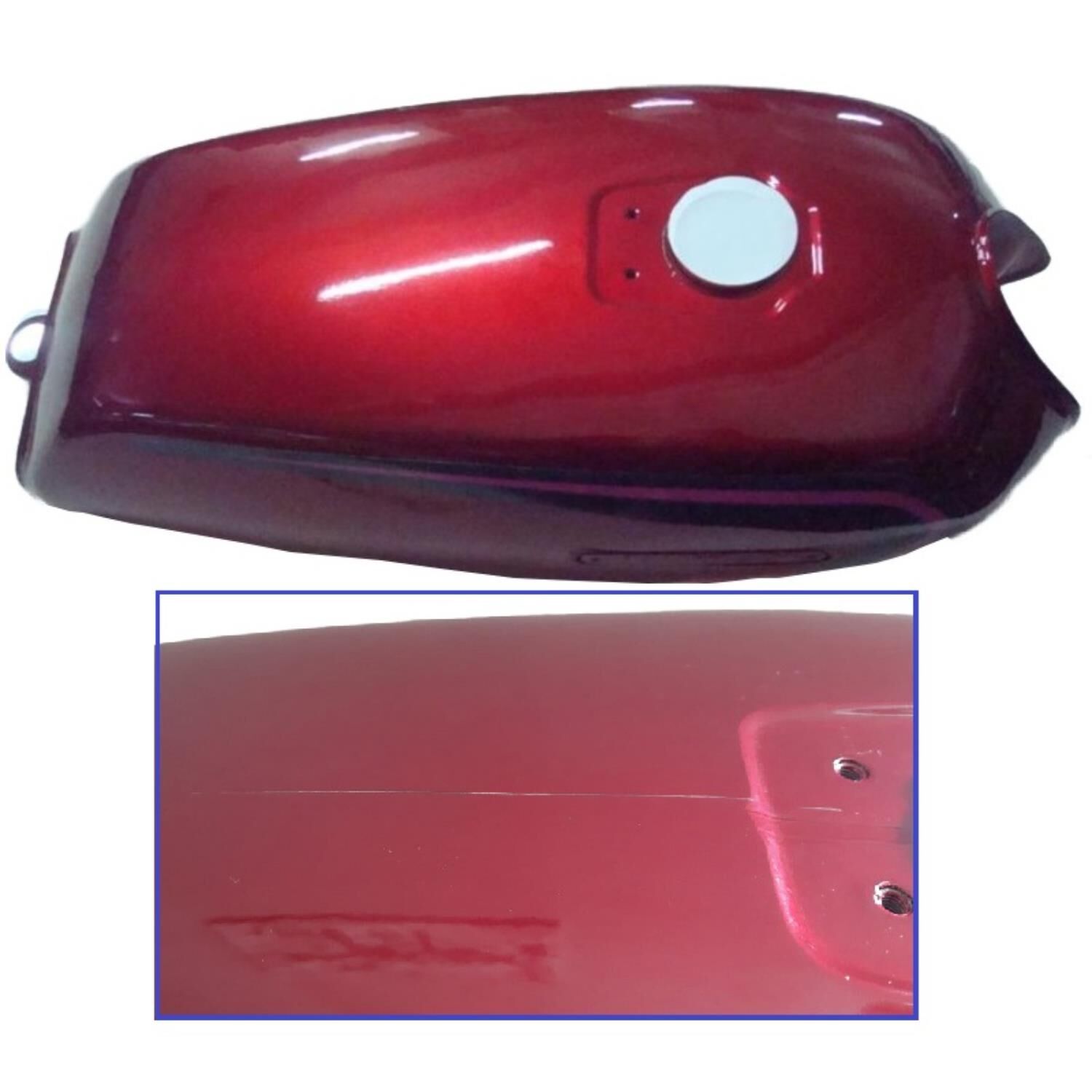 Yamaha Rx115 Benzin Deposu Kırmızı (Çizik)