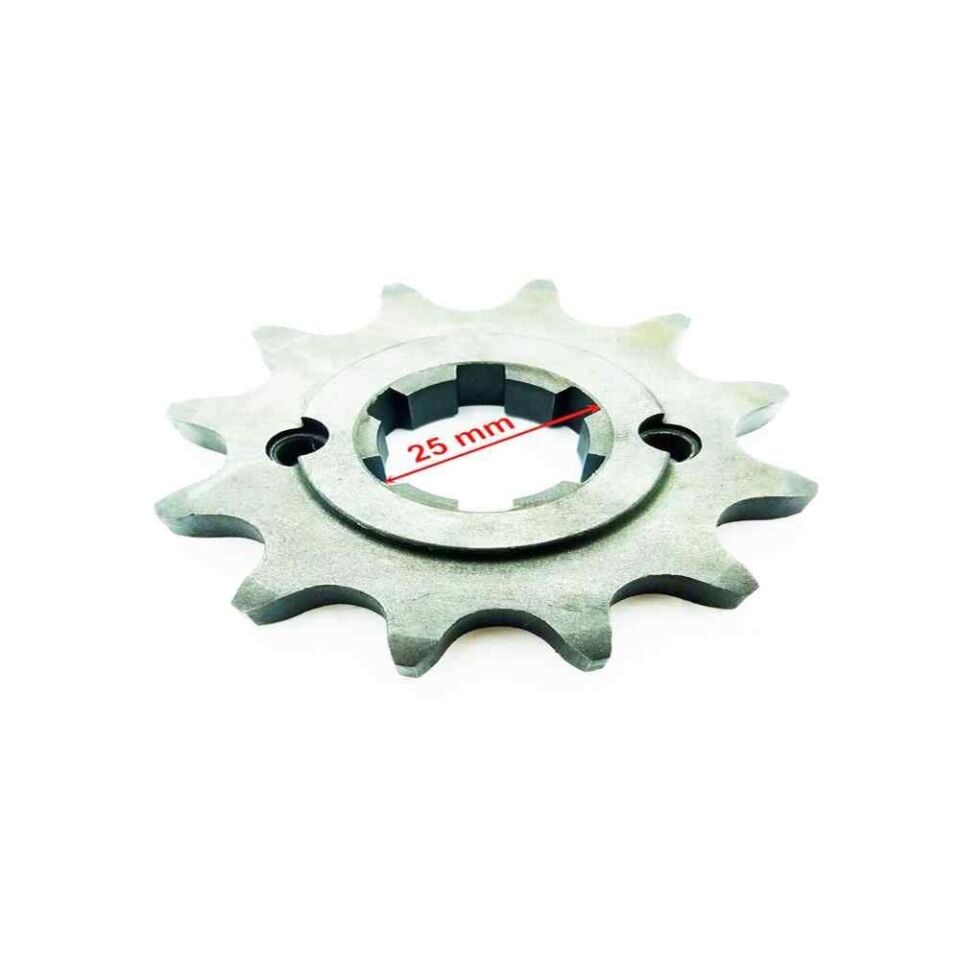 Atv Ön Dişli 530-12T İç 25X2 Delikli Setli Öm