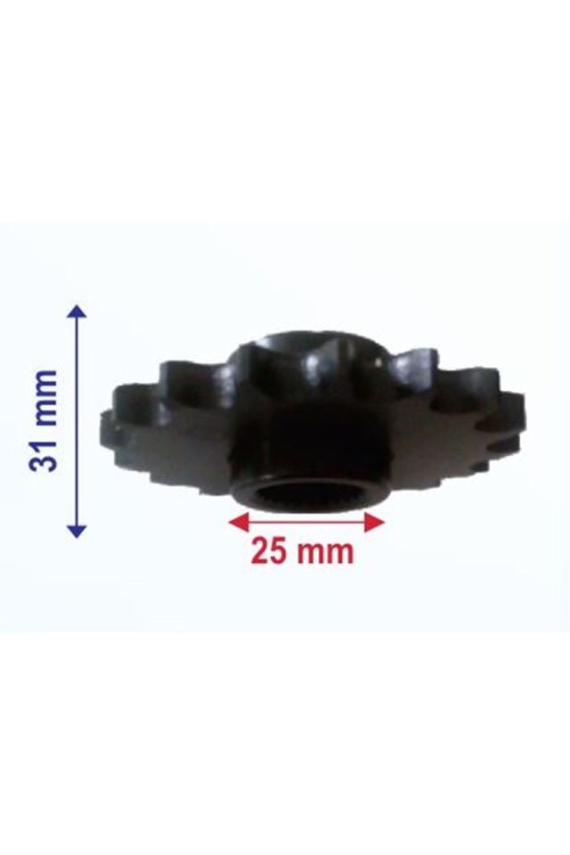 Atv Kanuni Ön Dişli 530-17T İç 25Xuzunluk 31Xm Öm