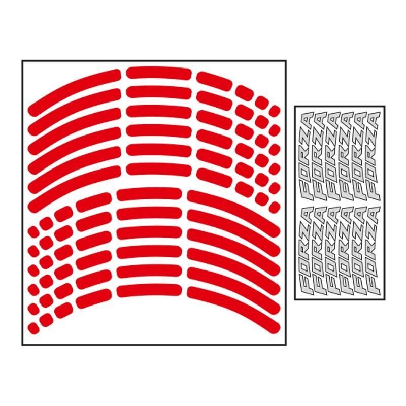 Honda Reflektör Kırmızı I Forza Uyumlu 1 Set Jant Şeridi