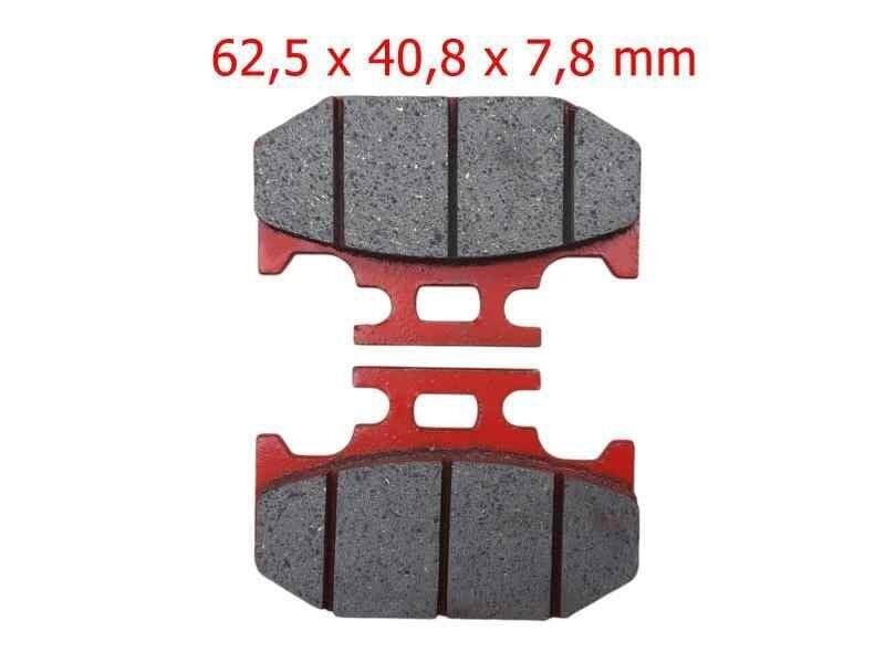 Yuki İzci 250 Arka Fren Disk Balatası A Kalite (9134)