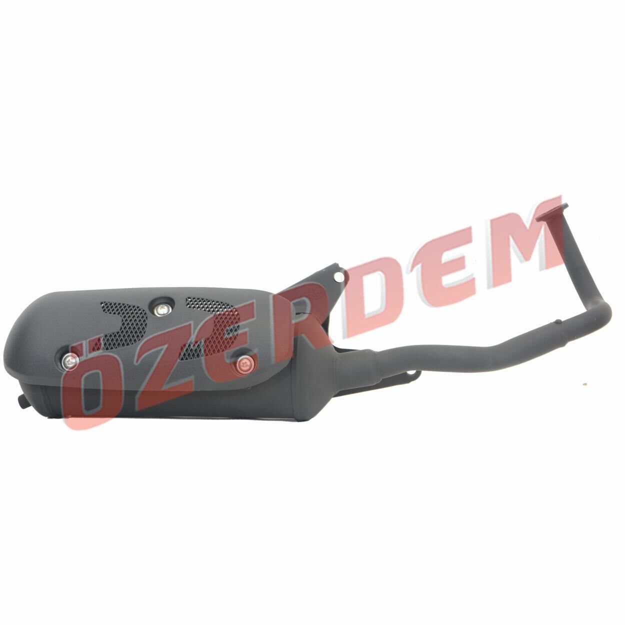 Kuba Scooter 50 Egzoz Komple Blueberry