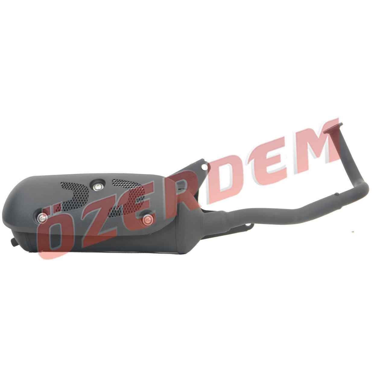 Kuba Scooter 50 Egzoz Komple Blueberry