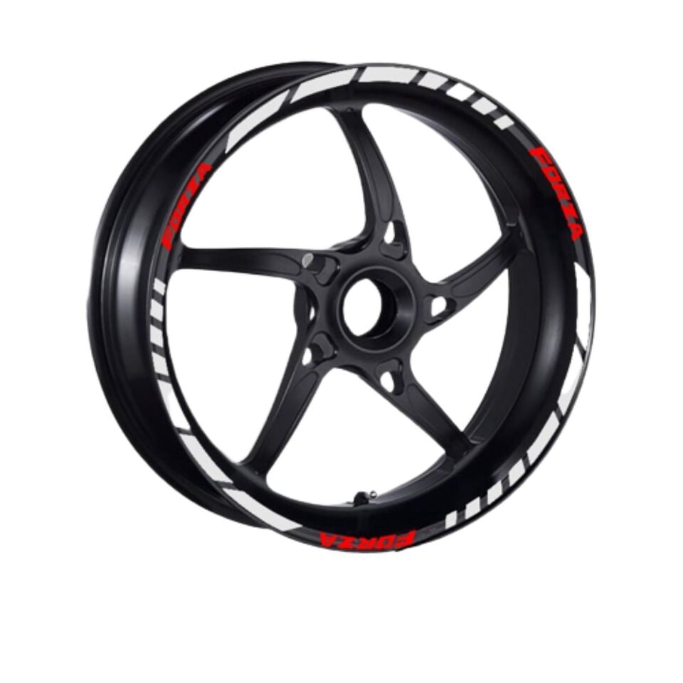 Honda Reflektör Beyaz Iı Forza Uyumlu 1 Set Jant Şeridi