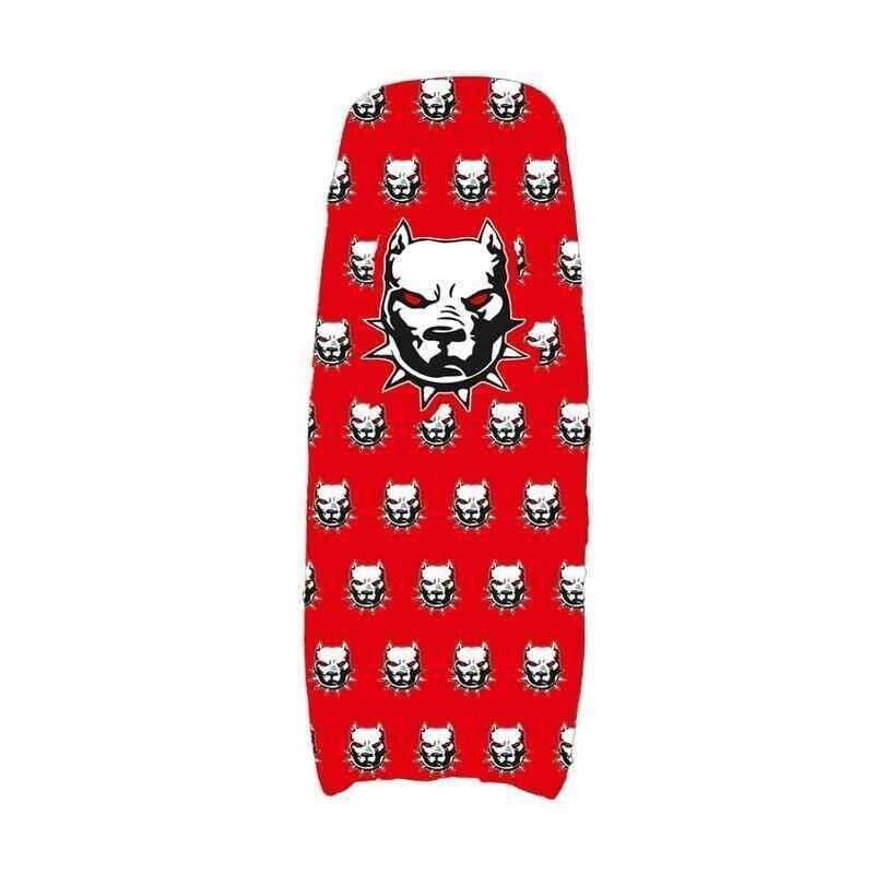 3D Üniversal Koltuk Kılıfı Kırmızı Pitbull