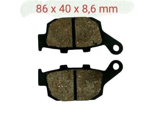 Mondial Arka Fren Disk Balatası (Cbs) Fa496 125 Drift L - Vultre 125 İ Kd 125 F=