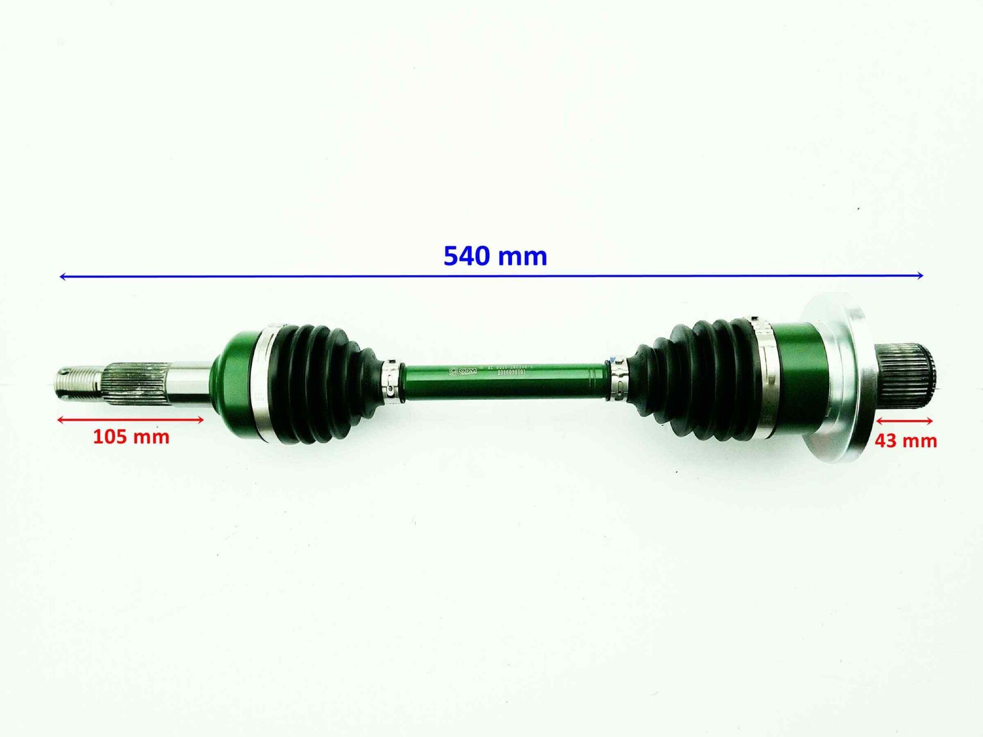 Atv Cf Arka Aks Sol 540 Mm 500Atr-A Orjinal