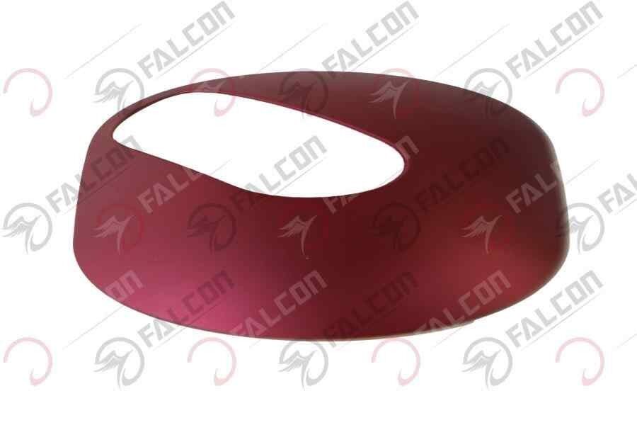 Falcon Techno 50 Ayna Dekoratif Kapak Sol Kırmızı