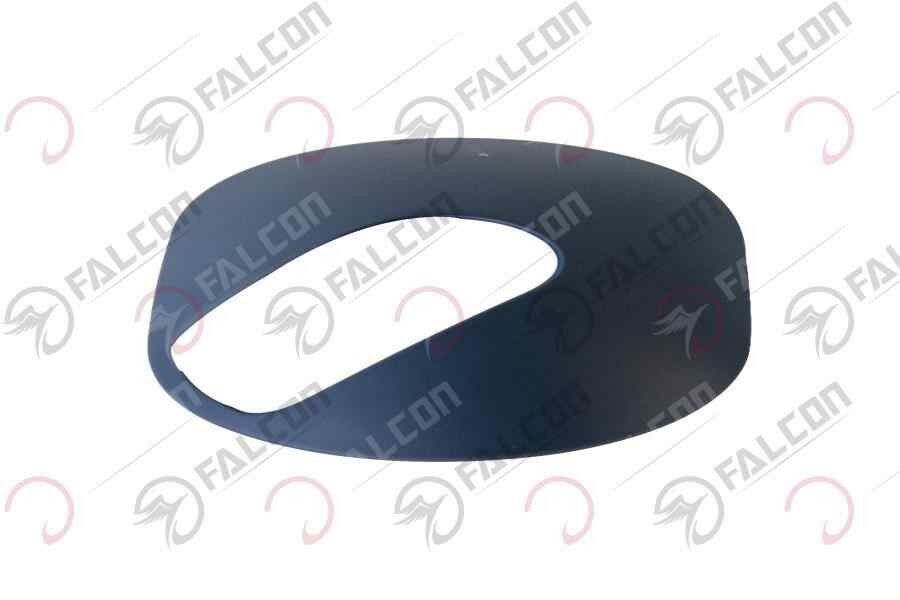 Falcon Techno 50 Ayna Dekoratif Kapak Sol Mavi