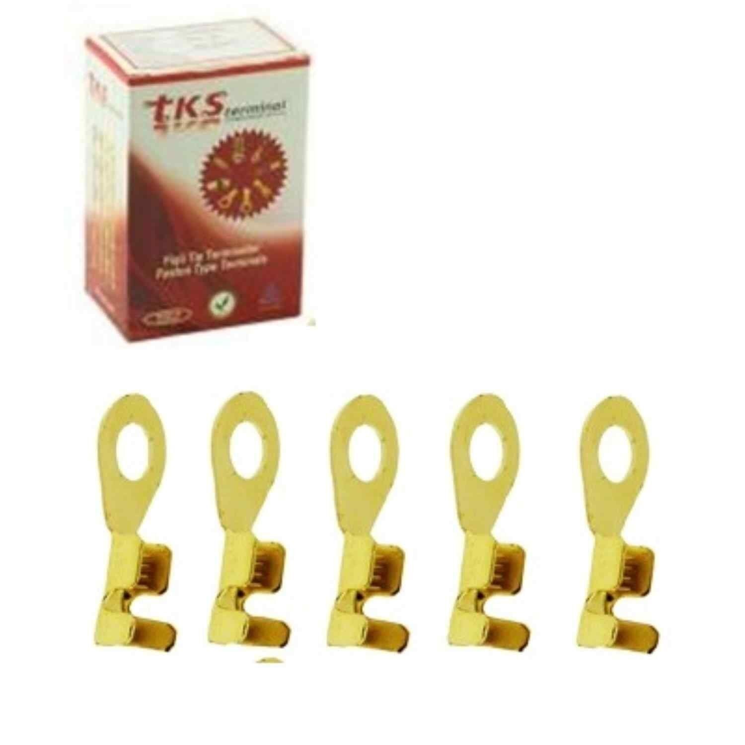 Yuvarlak Fiş 5 Mm(sarı Kablo Başlığı)(1 ADET)