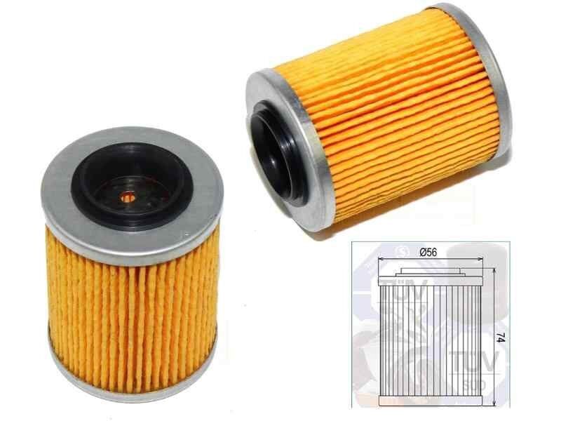 Atv Utv Cf 550-800 Yağ Filtresi Hf152 56-74-25 Mm