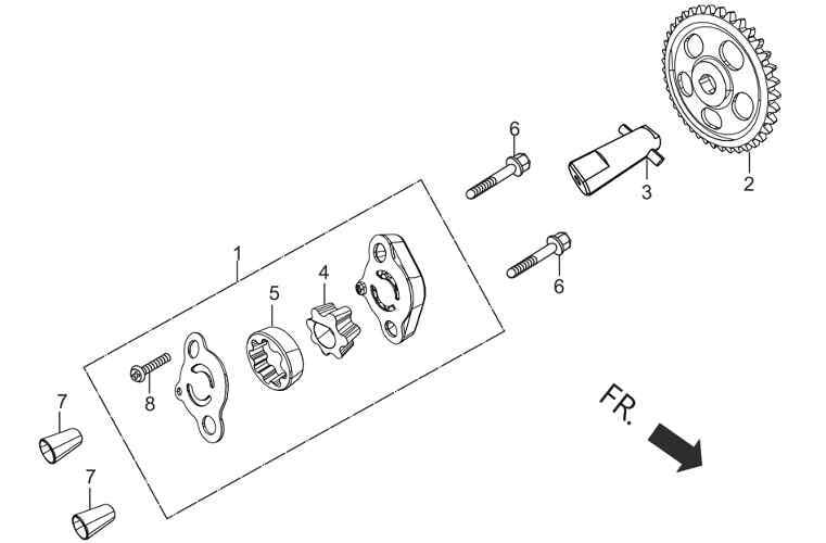 Hero Dash 125 E5 Pl (Dsh125Pl) Rotor Cikis Orj ResimNo:5
