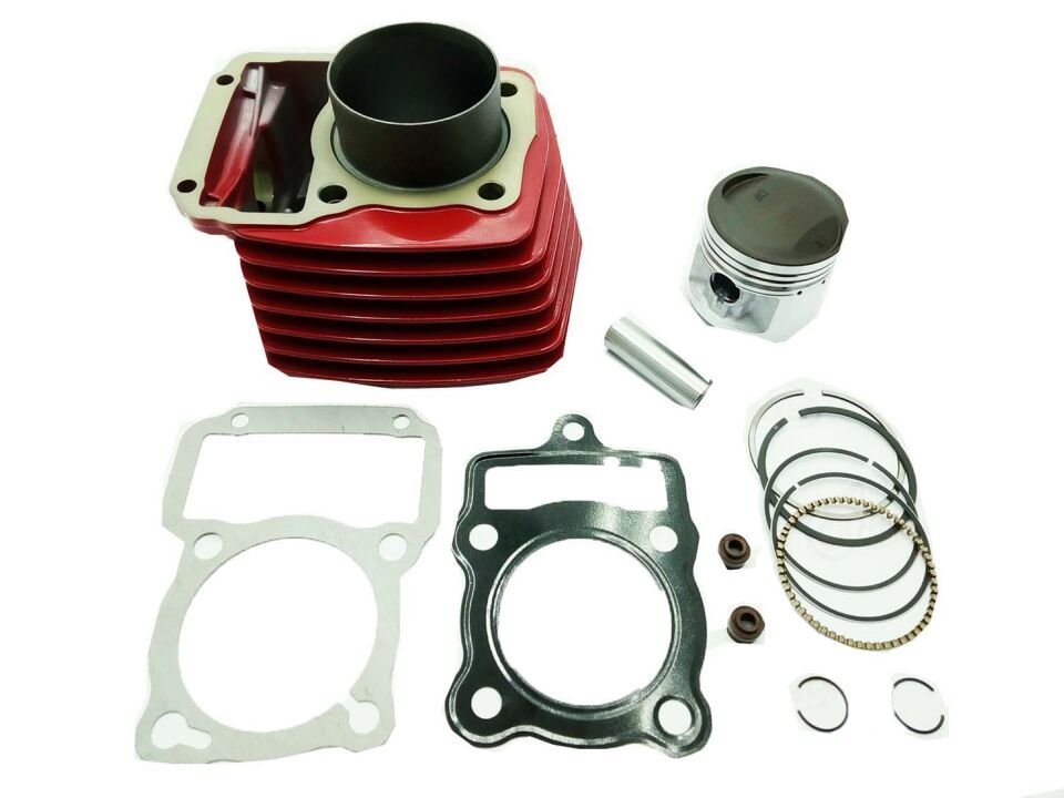 Mondial Cg200 Delta Silindir Komple 63,50 Mm Kırmızı
