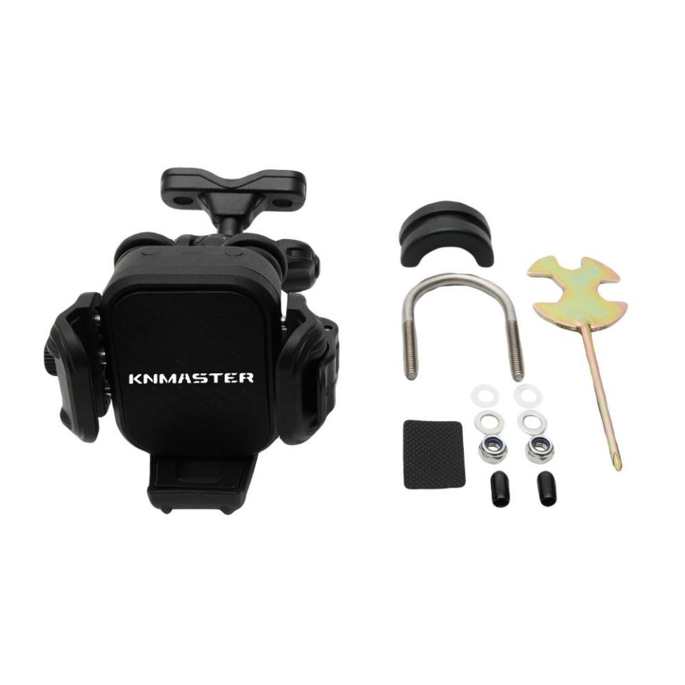 Knmaster Tt-870 Titreşim Engelleyicili Tüm Motosikletlere Uyumlu Telefon Tutucu