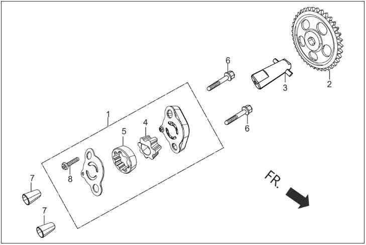 Hero Dash 125 (Dsh125E5) Rotor Emme Orj ResimNo:4