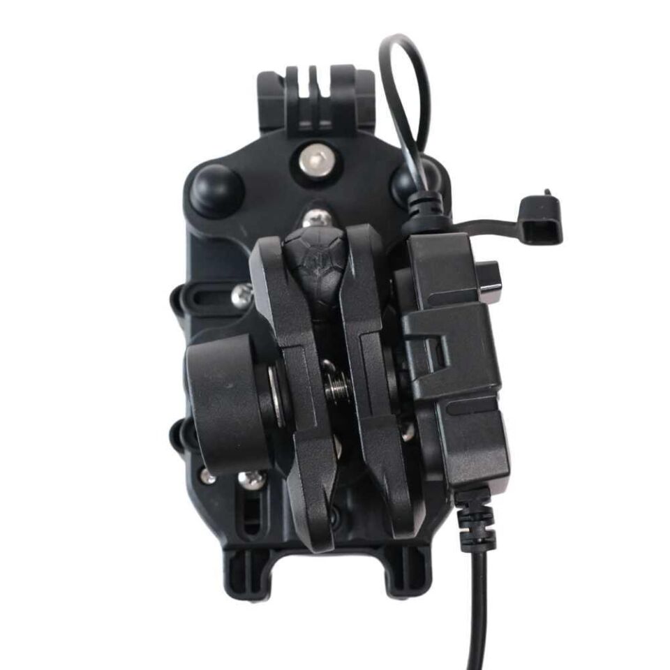 Knmaster Tt-860Wu Kablosuz Şarjlı Tüm Motosikletlere Uyumlu Telefon Tutucu