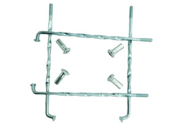 Jant Teli 145-3,5 Eğri Zebra Burgulu 36 Lı Paket