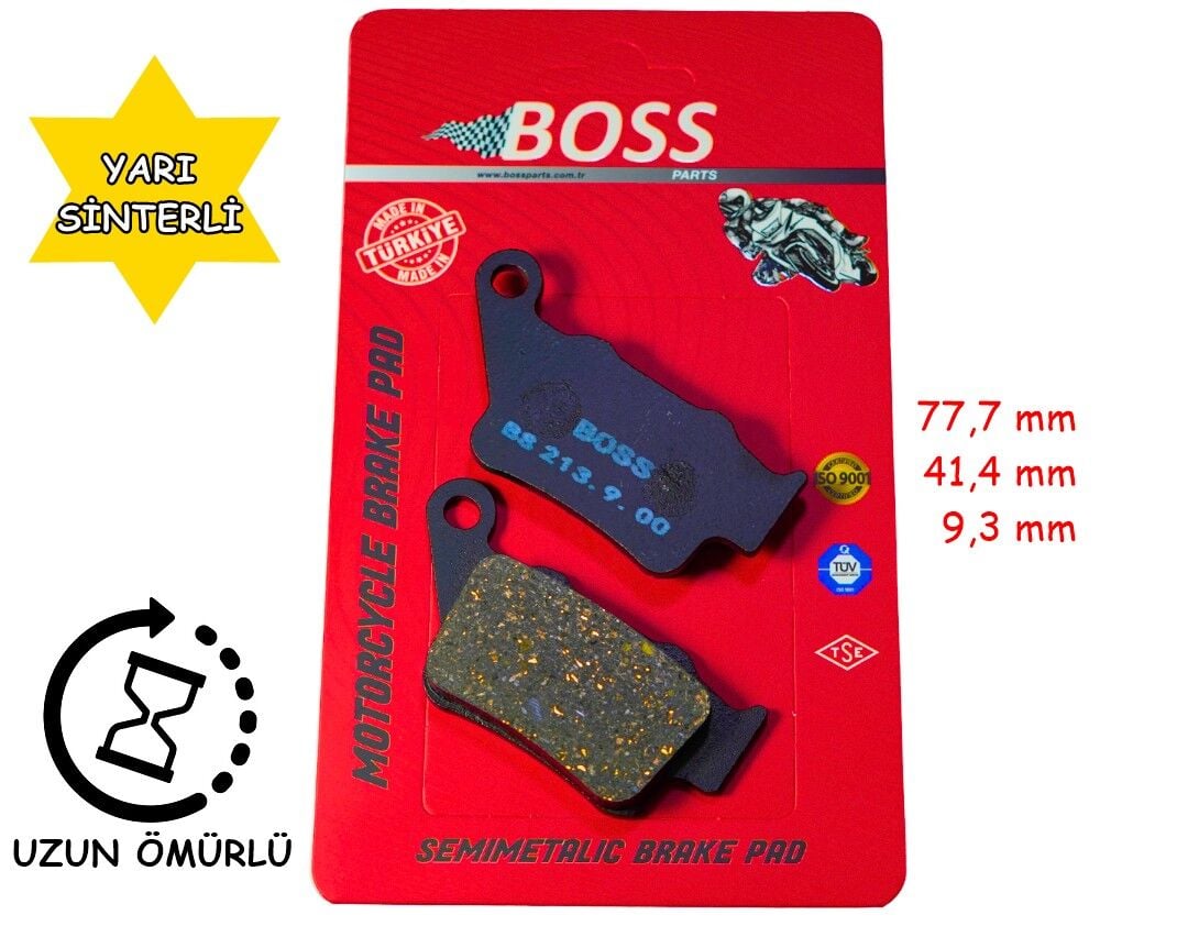 Cf Moto Arka Fren Disk Balatası Boss Fa213 Nk250 Clx 700 Yamaha Mt-03
