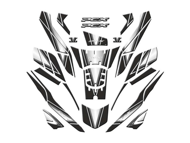 Honda Pcx 2025 Uyumlu Tank Pad Set 002